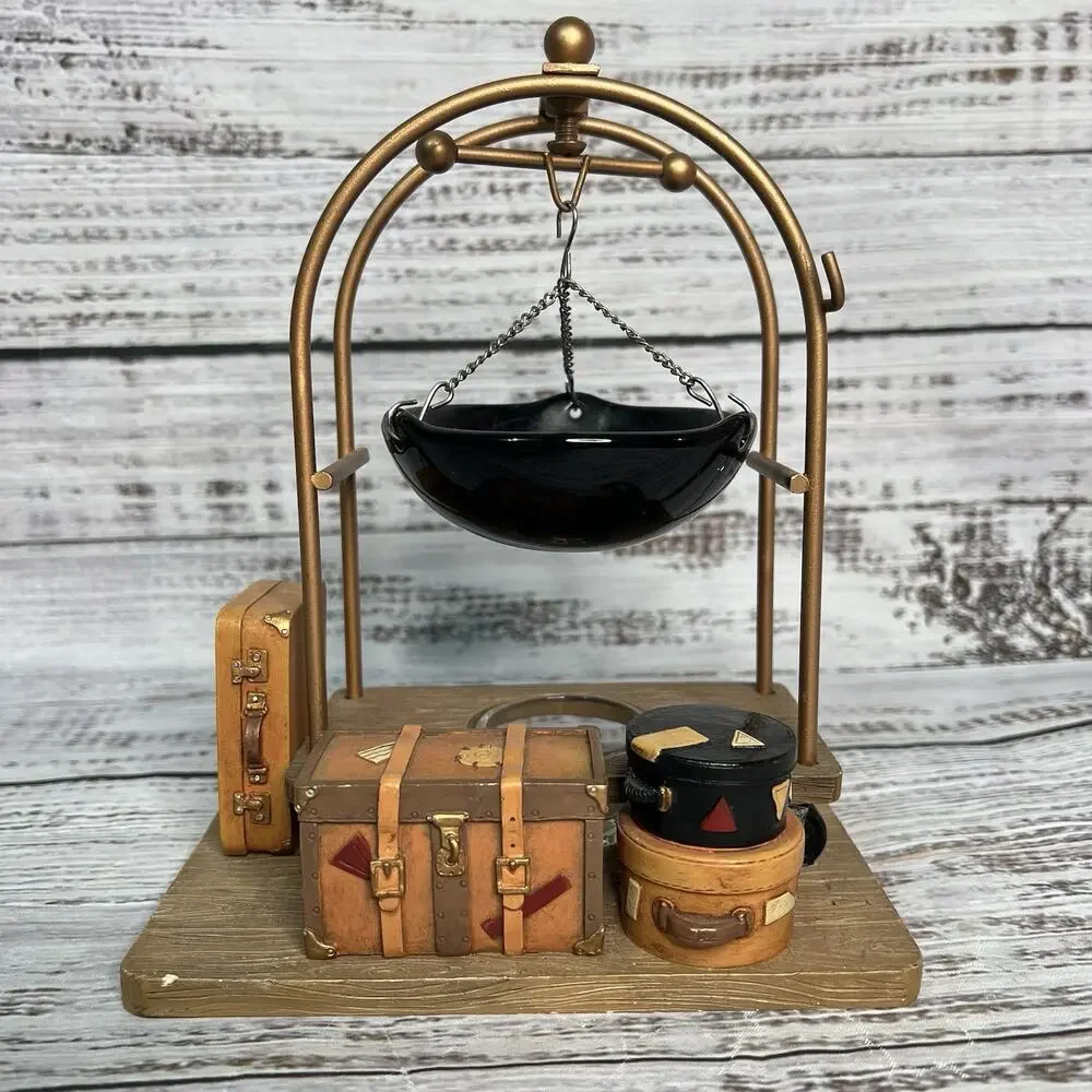 Yankee Candle Hanging Wax Warmer‎ Hotel Luggage Cart Vacation T/B H/B 1090199